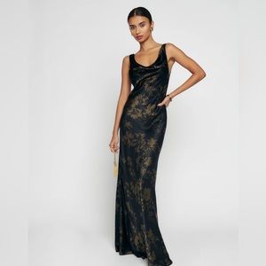 Reformation Annabelle Silk Dress